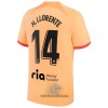 Officiële Voetbalshirt Atlético Madrid M. Llorente 14 Derde 2022-23 - Heren